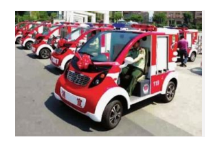 17輛萌萌噠迷你消防車“上崗”