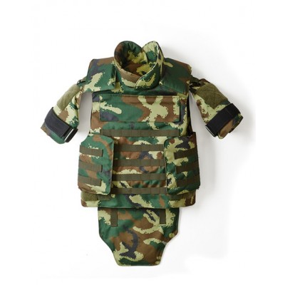 武警迷彩芳綸全防護戰(zhàn)術(shù)防彈衣