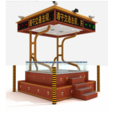 北京凌天 交通崗臺（橙色/藍(lán)色） 010-51652021