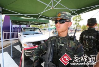 【視野】車載終端與高清探頭“聯(lián)姻” 南博會武警新武器“亮瞎眼”