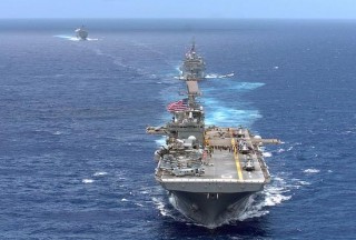 【聚焦】美國海軍十一期間在南海舉行反潛實彈演習(xí)