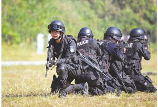 湖北特警尖刀部隊：神兵利器 助力反恐