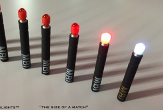 【亮點】世界上最小的火柴造型LED手電 有磁力還防水
