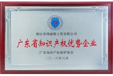 廣東省知識(shí)產(chǎn)權(quán)優(yōu)秀企業(yè)