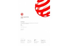 紅點(diǎn)獎(jiǎng)獲獎(jiǎng)證書