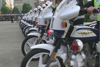 東莞道滘：節(jié)前新投放20輛警用巡邏摩托車