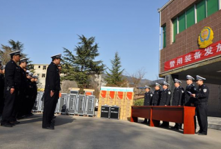 【組圖】商洛交警又一批警用裝備充實(shí)春運(yùn)安保