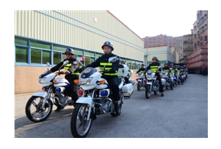 【聚焦】福建省石獅市防大隊(duì)30輛警用摩托車配發(fā)一線