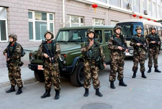 【組圖】一輛“備受爭議”的新型勇士軍車亮相武警北京總隊