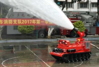 廣西柳州市消防支隊引進一批特種消防裝備