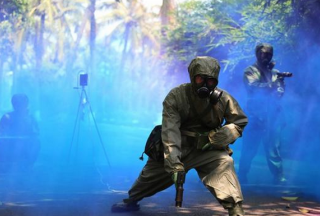 【多圖】高清海南武警防化兵的火熱青春