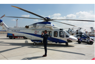 DefenPol2018廣東軍民融合展赴阿布扎比通用航空展推廣宣傳