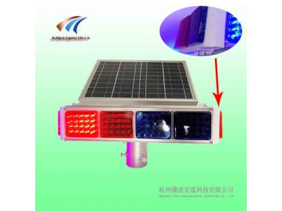 長沙施工警示燈 四面太陽能爆閃燈價(jià)格
