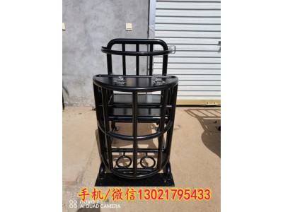 四角可固定地面派出所鐵質(zhì)審訊椅