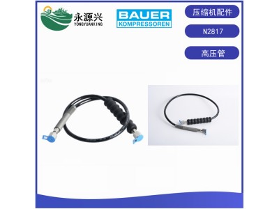 德國BAUER寶華N2817壓縮機高壓管