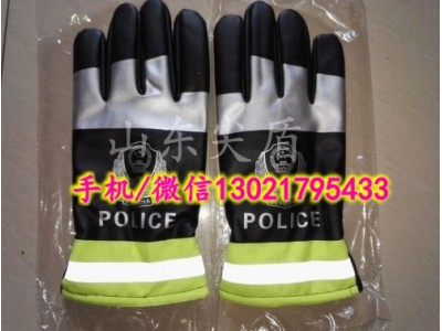 執(zhí)勤羊皮手套，交警單手套,交警棉手套