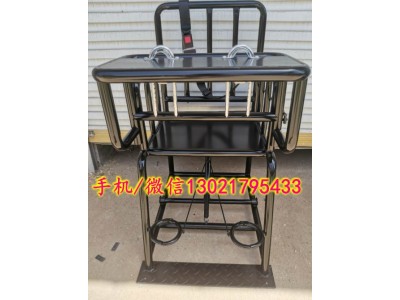 鐵方管制作的審訊椅,，鐵質(zhì)審訊椅