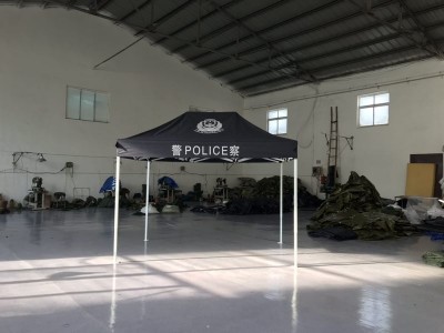 現(xiàn)貨警用遮陽傘 圓形雙層警用遮陽傘