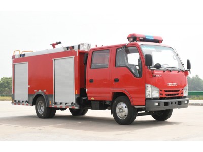 國六慶鈴五十鈴水罐消防車參數(shù),、廠家、視頻,、圖片