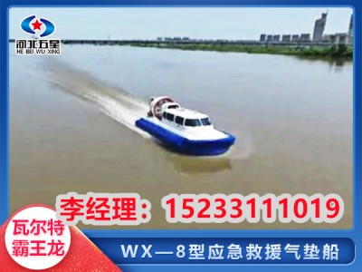 不受極端氣溫影響-都能快速應(yīng)急搶險(xiǎn)的霸王龍氣墊船